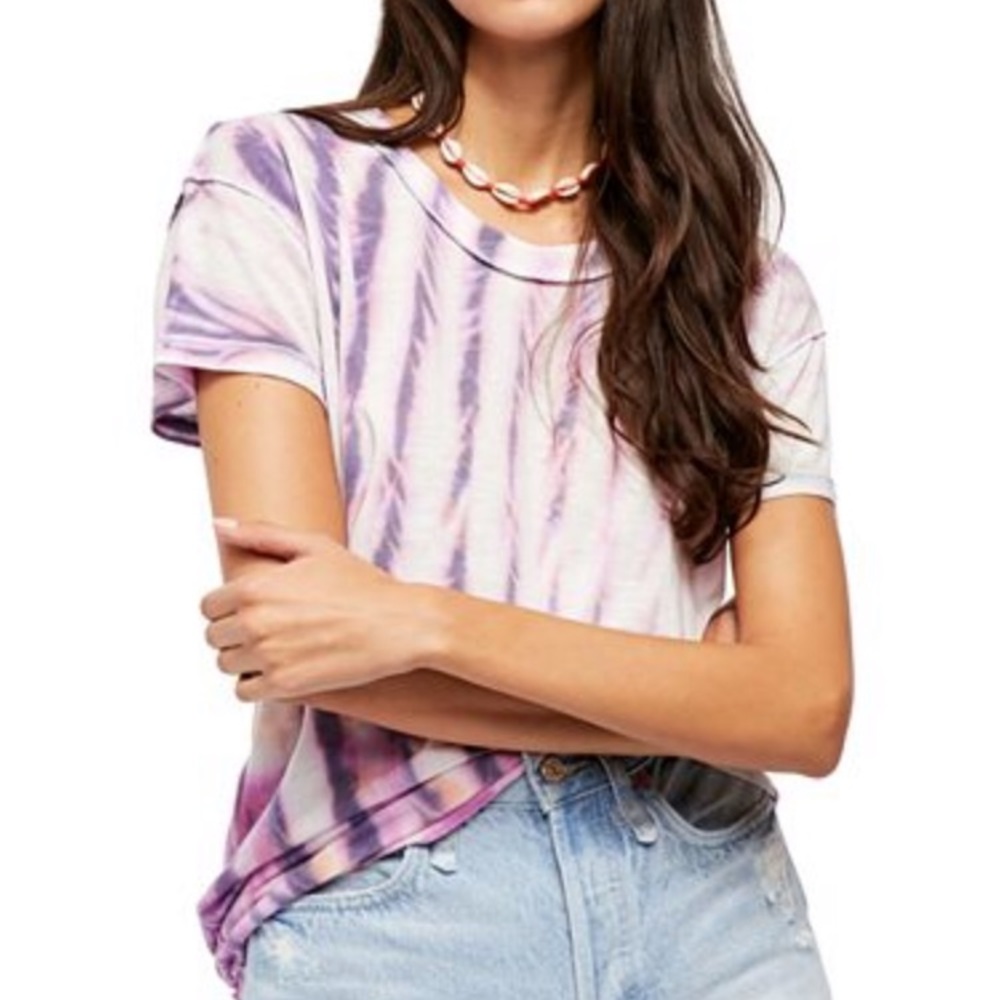 Free People Tie Dye Tee